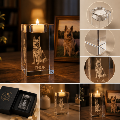 Portavelas 3D Personalizado EverGlow™